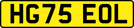 HG75EOL