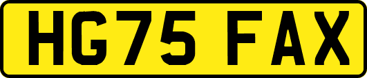 HG75FAX
