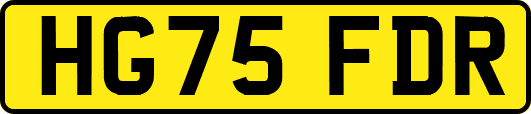 HG75FDR