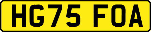 HG75FOA