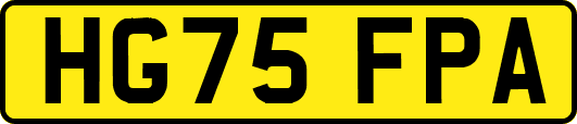 HG75FPA