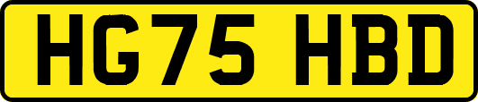 HG75HBD