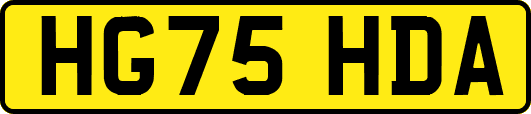 HG75HDA