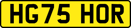HG75HOR