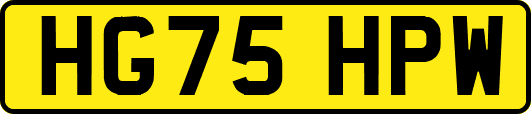 HG75HPW