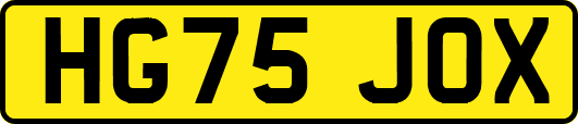 HG75JOX