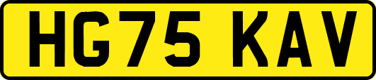 HG75KAV