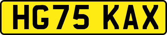 HG75KAX