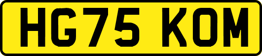 HG75KOM