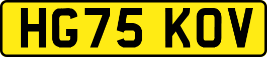 HG75KOV