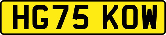 HG75KOW