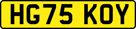 HG75KOY