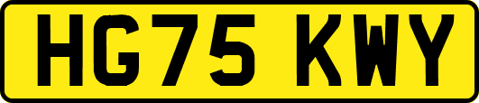 HG75KWY