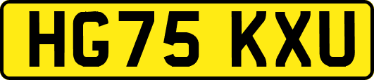 HG75KXU