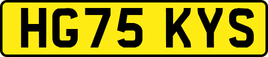 HG75KYS