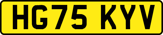 HG75KYV