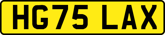 HG75LAX
