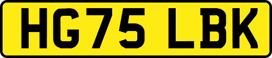 HG75LBK
