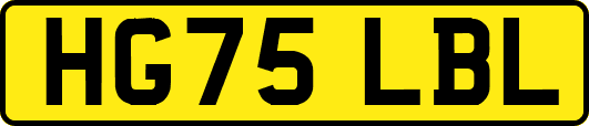 HG75LBL