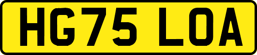 HG75LOA