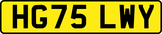 HG75LWY