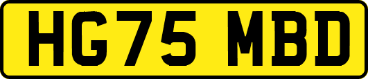 HG75MBD