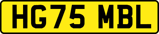 HG75MBL