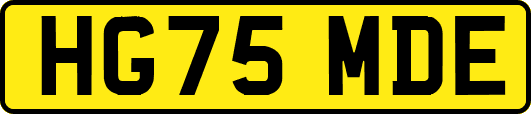 HG75MDE