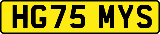 HG75MYS