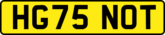 HG75NOT