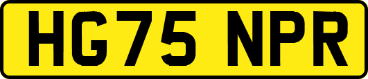 HG75NPR