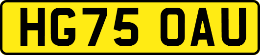 HG75OAU