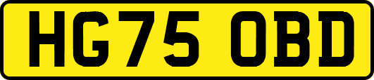 HG75OBD