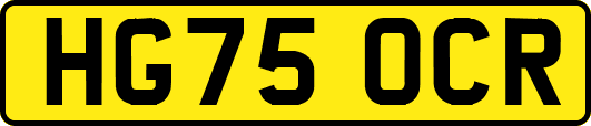 HG75OCR