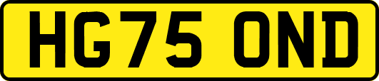 HG75OND