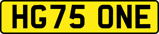 HG75ONE