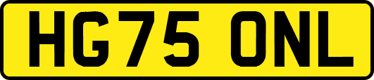 HG75ONL