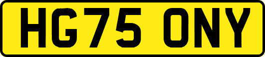 HG75ONY