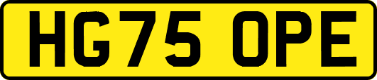 HG75OPE