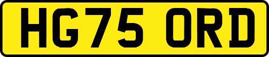 HG75ORD