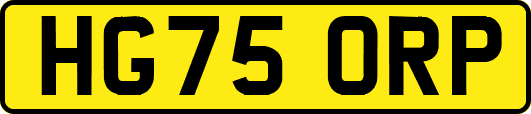 HG75ORP