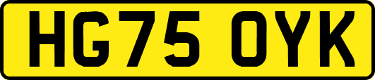 HG75OYK