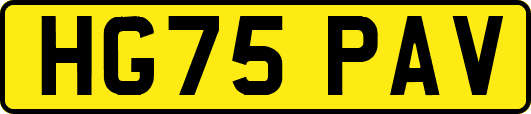 HG75PAV