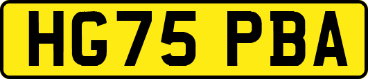 HG75PBA