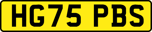 HG75PBS