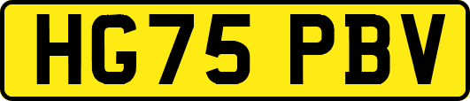 HG75PBV