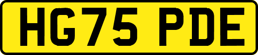 HG75PDE