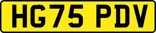HG75PDV