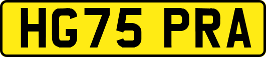 HG75PRA
