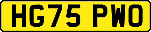 HG75PWO